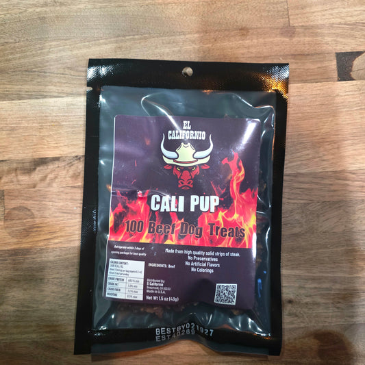 Cali Pup 100% Beef Dog Treats 1.5 oz