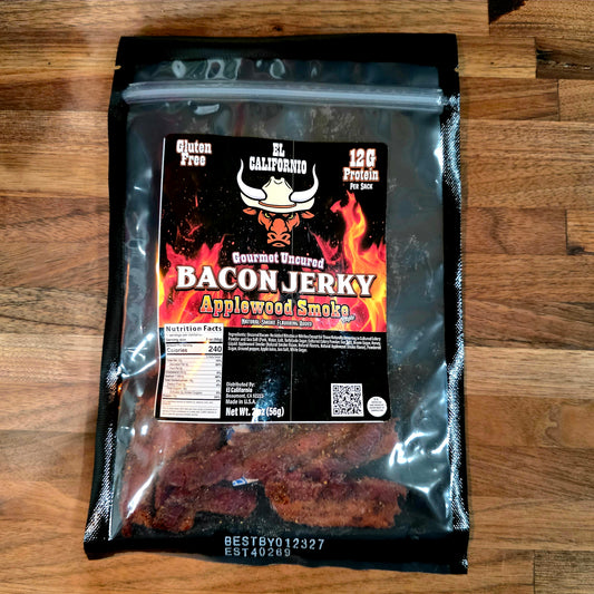 Applewood Smoke Uncured Bacon Jerky 2oz